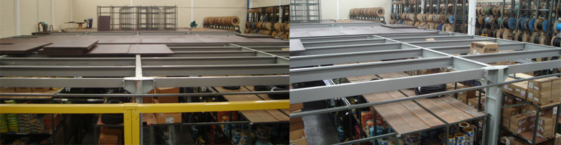 Montagem De Mezanino De Aço