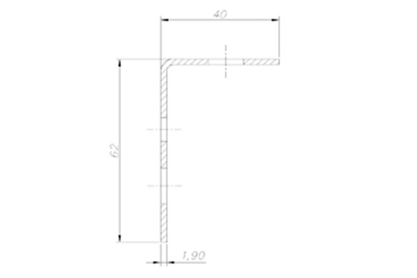 Cantoneira Perfurada S-225
